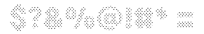 Fox Fresh Star Font OTHER CHARS