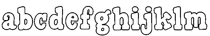 Fox Gabriel Outline FONT