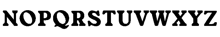 Fox Galloria Font UPPERCASE