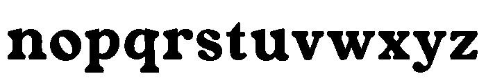 Fox Galloria Font LOWERCASE