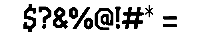 Fox Games Font OTHER CHARS