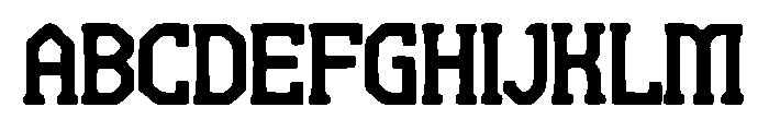Fox Games Font UPPERCASE