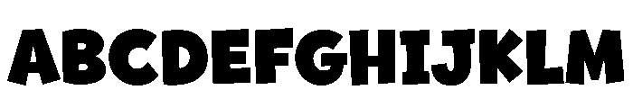 Fox Glima Font UPPERCASE