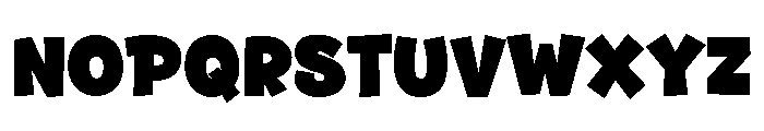 Fox Glima Font UPPERCASE