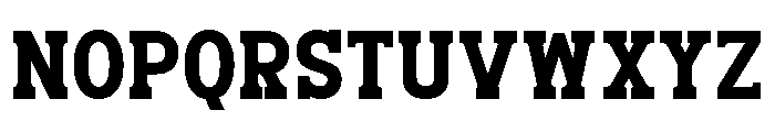 Fox Granite Font UPPERCASE