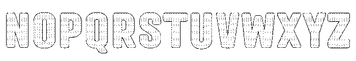 Fox Kamari Spot Font UPPERCASE