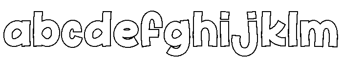 Fox Kinda Outline FONT