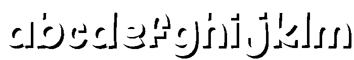 Fox Kinda Shadow FONT