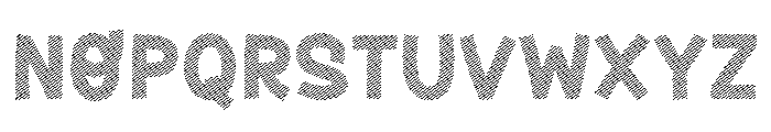 Fox Kinda Strokes Font UPPERCASE
