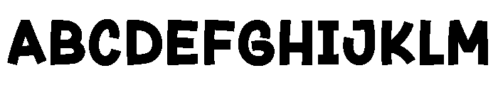 Fox Kinda Font UPPERCASE