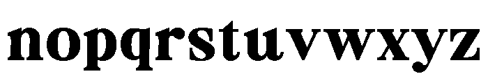 Fox Miravel Font LOWERCASE