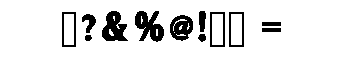 Fox Mom Regular Font OTHER CHARS