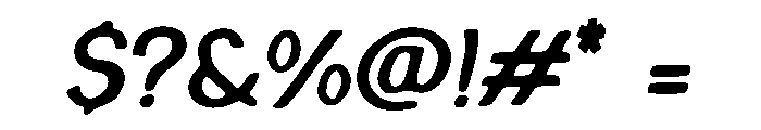 Fox Nib Font OTHER CHARS