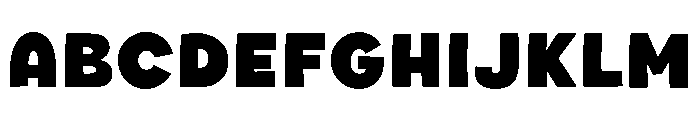 Fox Nibble Font UPPERCASE