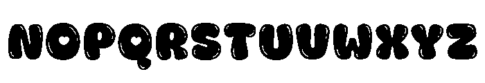 Fox Orbit Bubble Font LOWERCASE