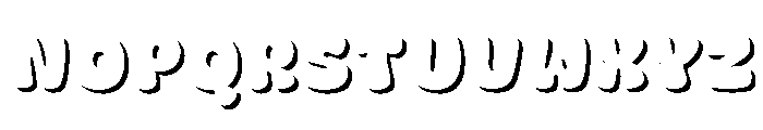 Fox Orbit Shadow Font UPPERCASE