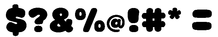 Fox Orbit Font OTHER CHARS