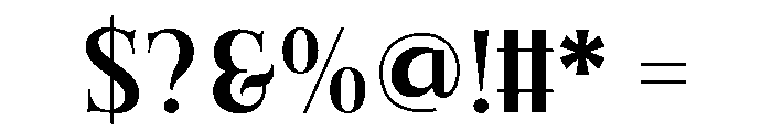 Fox Rooris Font OTHER CHARS