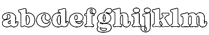 Fox Rustic Outline FONT