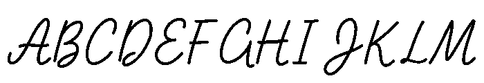 Fox Rustic Script Font UPPERCASE