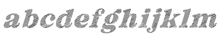 Fox Rustic Strokes Slant FONT