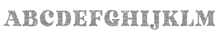 Fox Rustic Strokes Font UPPERCASE