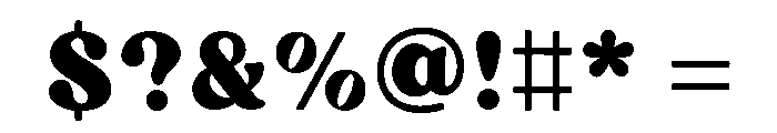 Fox Rustic Font OTHER CHARS