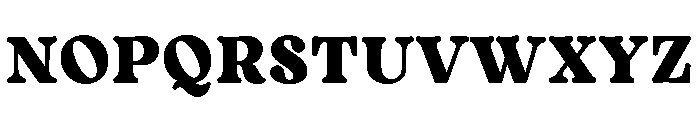 Fox Rustic Font UPPERCASE