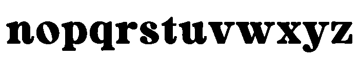 Fox Rustic Font LOWERCASE