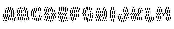Fox Swirly Strokes Font UPPERCASE