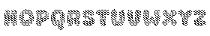 Fox Swirly Strokes Font UPPERCASE