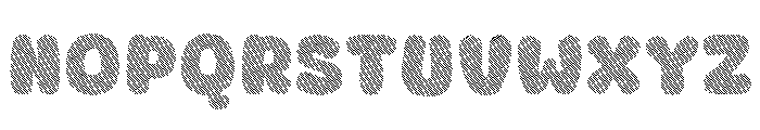 Fox Swirly Strokes Font LOWERCASE