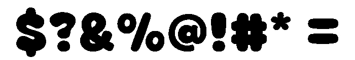 Fox Swirly Font OTHER CHARS