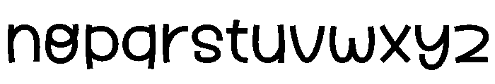 Fox Velina Font LOWERCASE