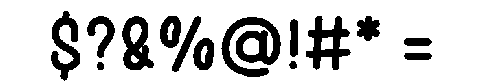 Fox Yummi Font OTHER CHARS