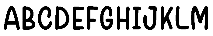 Fox Yummi Font UPPERCASE