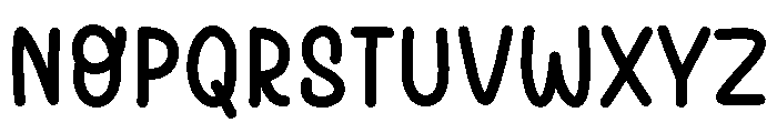 Fox Yummi Font UPPERCASE