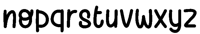 Fox Yummi Font LOWERCASE