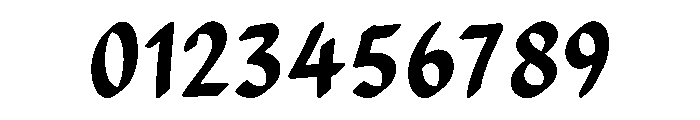FoxPop Brush Font OTHER CHARS