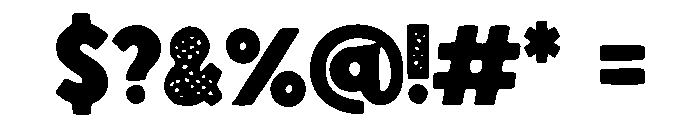 Foxglove_Hollow Font OTHER CHARS