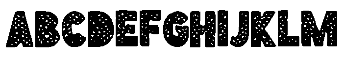 Foxglove_Hollow Font UPPERCASE