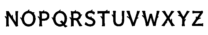 Foxy Regular Font UPPERCASE