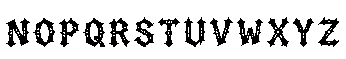 Foyle Regular Font LOWERCASE