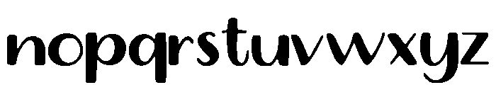 forgets Font LOWERCASE