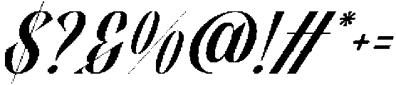 FOLDEN Italic otf (400) Font OTHER CHARS