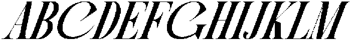 FOLDEN Italic otf (400) Font UPPERCASE