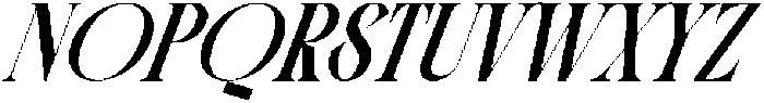 FOLDEN Italic otf (400) Font UPPERCASE