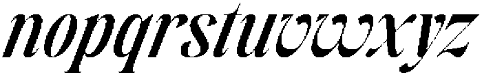 FOLDEN Italic otf (400) Font LOWERCASE