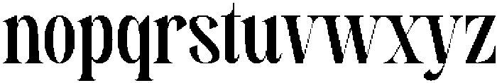 FOLDEN Regular otf (400) Font LOWERCASE