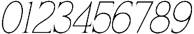 FONCA Italic otf (400) Font OTHER CHARS